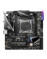 MPG X299M GAMING EDGE AC MSI Socket LGA 2066 Intel X299 Chipset Core i9 Processors Support DDR4 4x DIMM 8x SATA3 6.0Gb/s Micro-ATX Motherboard (Refurbished)