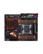 X299 AORUS Gaming 9 (rev. 1.0) Gigabyte Socket LGA 2066 Intel X299 Express Chipset Core X-Series Processors Support DDR4 8x DIMM 8x SATA 6.0Gb/s ATX Motherboard  (Refurbished)