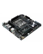 90SB05H0-M0EAY0 Asus X99-M WS Socket LGA 2011-v3 Intel X99 Chipset Core i7 / Xeon E5-1600 v3/ E5-2600 v3 Processors Support DDR4 4x DIMM 8x SATA 6.0Gb/s Micro-ATX Server Motherboard (Refurbished)
