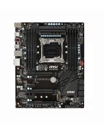 7885-036R MSI X99A Raider Socket LGA 2011-v3 Intel X99 Chipset Core i7 Processors Support DDR4 8x DIMM 10x SATA 6.0Gb/s ATX Motherboard (Refurbished)