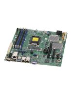 X11SSLCFB SuperMicro Socket H4 LGA 1151 Xeon E3-1200 v5 / v6 Intel C232 Chipset DDR4 4 x DIMM 6 x SATA 6Gbps 8 x SAS 12Gbps micro-ATX Server Motherboard (Refurbished)