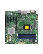 X11SSQ-B SuperMicro X11SSQ Socket LGA 1151 Intel Q170 Express Chipset Core i3 / i5 / i7 7th/6th Generation Intel Pentium / Celeron Processors Support DDR4 4x DIMM 6x SATA3 6.0Gb/s Micro-ATX Motherboard (Refurbished)