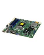 MBD-X11SSL-F-O SuperMicro X11SSL-F Socket LGA 1151 Intel C232 Chipset Intel Xeon E3-1200 v6/v5 7th Generation Core i3/ Pentium / Celeron Processors Support DDR4 4x DIMM 6x SATA 3.0Gb/s Micro-ATX Server Motherboard (Refurbished)