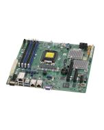MBDX11SSLCFO SuperMicro X11SSL-CF Socket H4 LGA 1151 Xeon E3-1200 v5 / v6 Intel C232 Chipset DDR4 4 x DIMM 6 x SATA 6Gbps 8 x SAS 12Gbps micro-ATX Server Motherboard (Refurbished)