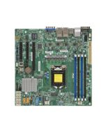 MBDX11SSHLN4FO SuperMicro X11SSH-LN4F Socket H4 LGA 1151 Xeon E3-1200 v5 / v6 Intel C236 Chipset DDR4 4 x DIMM 8 x SATA 6Gbps micro-ATX Server Motherboard (Refurbished)