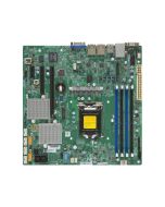 X11SSL-CF-B SuperMicro X11SSL-CF Socket LGA 1151 Intel C232 Chipset Intel Xeon E3-1200 v6/v5 7th/6th Generation Core i3 / Pentium / Celeron Processors Support DDR4 4x DIMM 6x SATA3 6.0Gb/s Micro-ATX Server Motherboard (Refurbished)