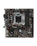 7982-029R MSI CSM-B150M Pro-VDH Socket LGA 1151 Intel B150 Chipset Intel Core i7 / i5 / i3 / Pentium / Celeron Processors Support DDR4 4x DIMM 6x SATA 6.0Gb/s Micro-ATX Motherboard (Refurbished)