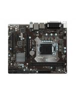 7990-004R MSI B150M PRO-VHL Socket LGA 1151 Intel B150 Chipset 6th Generation Core i7 / i5 / i3 / Pentium / Celeron Processors Support DDR4 2x DIMM 6x SATA 6.0Gb/s Micro-ATX Motherboard (Refurbished)