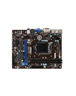 B85M-P33-A1 MSI B85M-P33 Socket LGA 1150 Intel B85 Express Chipset Core i7 / i5 / i3 / Pentium / Celeron Processors Support DDR3 2x DIMM 2x SATA 6.0Gb/s Micro-ATX Motherboard (Refurbished)