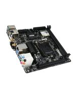 7851-039R MSI Socket LGA 1150 Intel H87 Chipset Intel Core i7 Processors Support DDR3 2x DIMM 4x SATA 3.0Gb/s Mini-ITX Motherboard (Refurbished)