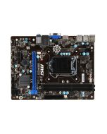 7817-010R MSI B85M-E33 Socket LGA 1150 Intel B85 Express Chipset Core i7 / i5 / i3 Pentium / Celeron Processors Support DDR3 2x DIMM 2x SATA 3.0Gb/s Micro-ATX Motherboard (Refurbished)