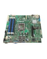 DBS1200V3RPM Intel S1200V3RPM Socket LGA 1150 Intel C226 Chipset Intel Xeon E3-1200 Processors Support DDR3 4x DIMM 6x SATA 6.0Gb/s Micro-ATX Motherboard (Refurbished)