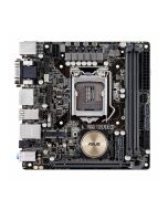 MBH97IPLU ASUS H97I-PLUS Socket LGA 1150 Intel H97 Chipset 5th/New 4th/4th Generation Core i7 / i5 / i3 / Pentium / Celeron Processors Support DDR3 2x DIMM 4x SATA 6.0Gb/s Mini ITX Motherboard (Refurbished)