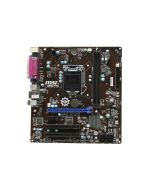 H81M-P32L MSI Socket LGA 1150 Intel H81 Chipset Intel Core i7/ i5 / i3 / Pentium / Celeron Processors Support DDR3 2x DIMM 2x SATA 3.0Gb/s Micro-ATX Motherboard (Refurbished)