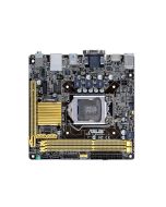 H81I-PLUS-DDO ASUS H81I-Plus Socket LGA 1150 Intel H81 Chipset 4th Generation Core i7 / i5 / i3 / Pentium / Celeron Processors Support DDR3 2x U-DIMM 2x SATA 6.0Gb/s Mini-ITX Motherboard (Refurbished)