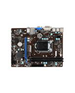 H81M-P33-R MSI H81M-P33 Socket LGA1150 Intel H81 4th Generation Core i7 / i5 / i3 / Pentium / Celeron Processors Support DDR3 2x DIMM 6x SATA 3.0Gb/s Micro-ATX Motherboard (Refurbished)