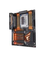 X399AORUSGaming7 Gigabyte Socket TR4 AMD X399 Chipset AMD Ryzen Threadripper Processors Support DDR4 8x DIMM 8x SATA 6.0Gb/s ATX Motherboard (Refurbished) X399 AORUS Gaming 7