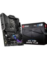 MPG Z490 GAMING PLUS MSI Socket LGA 1200 Intel Z490 Chipset Core i9 Processors Support DDR4 4x DIMM 6x SATA3 6.0Gb/s ATX Motherboard (Refurbished)