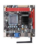 GF9300-I-E ZOTAC 9300-ITX-WiFi Desktop Motherboard nVIDIA Chipset Mini ITX Socket T LGA-775 1333 MHz FSB 8GB DDR2 SDRAM SATA/300 7.1 Channel Audio (Refurbished)