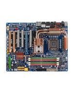 GA-EP45T-EXTREME Gigabyte P45/ICH10 Chipset Core 2 Extreme/ Core 2 Quad/ Core 2 Duo/ Pentium Dual Core/ Celeron Processors Support Socket LGA 775 ATX Motherboard (Motherboard) (Refurbished)