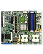 X6DVA-EG SuperMicro Dual Socket FC-mPGA4 Intel E7320 Chipset Dual 64-Bit Intel Xeon Processors Support DDR 6x DIMM 2x SATA ATX Server Motherboard (Refurbished)