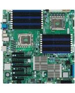 X8DAH+-O SuperMicro X8DAH+ Dual Socket LGA 1366 Intel 5520 Chipset Intel Xeon 5600/5500 Processors Support DDR3 18x DIMM 6x SATA2 3.0Gb/s Enhanced Extended ATX Server Motherboard (Refurbished)