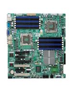 X8DT3-LNF4-O SuperMicro X8DT3-LN4F Dual Socket LGA 1366 Intel 5520 Chipset Intel Xeon 5600/5500 Series Processors Support DDR3 12x DIMM 6x SATA2 3.0Gb/s Extended-ATX Motherboard (Refurbished)