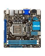 P8H77-I-A1 ASUS P8H77-I Socket LGA 1155 Intel H77 Chipset 3rd/2nd Generation Core i7 / i5 / i3 / Pentium / Celeron Processors Support DDR3 2x DIMM 2x SATA 6.0Gb/s Mini ITX Motherboard (Refurbished)