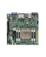 MBD-A1SRI-2758F SuperMicro A1SRi-2758F Socket BGA1283 System On Chipset Intel Atom C2758 Processors Support DDR3 4x DIMM 2x SATA3 6.0Gb/s Mini-ITX Motherboard (Refurbished)