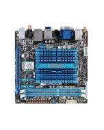 AT3IONT-IDELUXE ASUS AT3IONT-I DELUXE Socket On Board Nvidia ION Chipset Intel Atom 330 Processors Support DDR3 2x DIMM 4x SATA 3.0Gb/s Mini ITX Motherboard (Refurbished)