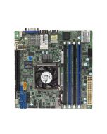 X10SDV-8C-TLN4F-O SuperMicro X10SDV-8C-TLN4F Socket FCBGA 1667 System On Chipset Intel Xeon D-1541 Processors Support DDR4 4x DIMM 6x SATA3 6.0Gb/s Mini-ITX Server Motherboard (Refurbished)