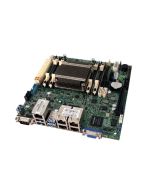 MBDA1SAI2550FO SuperMicro A1SAi-2550F Socket BGA1283 System On Chipset Intel Atom C2550 Processors Support DDR3 4x DIMM 2x SATA3 6.0Gb/s Mini-ITX Motherboard (Refurbished)