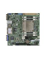 MBD-A1SAI-2550F-B SuperMicro A1SAi-2550F Socket BGA1283 System On Chipset Intel Atom C2550 Processors Support DDR3 4x DIMM 2x SATA3 6.0Gb/s Mini-ITX Motherboard (Refurbished)