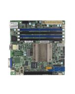 X10SDV4CTLN2FO SuperMicro X10SDV-4C-TLN2F Socket LGA FCBGA1667 System On Chipset Intel Xeon D-1521 Processors Support DDR4 4x DIMM 6x SATA3 6.0Gb/s Mini-ITX Server Motherboard (Refurbished)