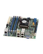 MBD-X10SDV-2C-TLN2F SuperMicro X10SDV-2C-TLN2F Socket FCBGA 1667 System on Chipset Intel Pentium D1508 Processors Support DDR4 4x DIMM 6x SATA3 6.0Gb/s Mini-ITX Motherboard (Refurbished)