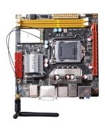 H55ITX-C-E Zotac H55ITX-WiFi Desktop Motherboard Intel H55 Express Chipset Socket H LGA-1156 Mini ITX 1 x Processor Support 8GB DDR3 SDRAM Maximum RAM Serial ATA/300 On-board Video Chipset 1 x PCIe x16 Slot 2 x USB 3.0 Port Wi-Fi HDMI (Refurbished)