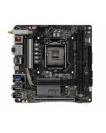 90-MXB670-A0UAYZ ASRock Fatal1ty Z370 Gaming-ITX/ac Socket LGA 1151 Intel Z370 Chipset 8th Generation Core Processors Support DDR4 2x DIMM 6x SATA3 6.0Gb/s Mini-ITX Motherboard (Refurbished)