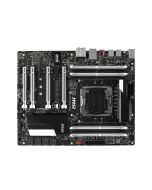 X99SSLIKraitEdition MSI Socket LGA 2011-3 Intel X99 Express Chipset Core i7 Extreme Edition Processors Support DDR4 8x DIMM 10x SATA 6.0Gb/s ATX Motherboard (Refurbished) X99S SLI Krait Edition