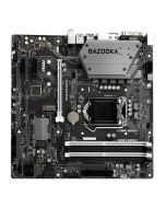 B360MBAZKAP MSI B360M BAZOOKA PLUS Socket LGA 1151 Intel B360 Express Chipset 8th Generation Core i7 / i5 / i3 / Pentium / Celeron Processors Support DDR4 4x DIMM 4x SATA 6.0Gb/s Micro-ATX Motherboard (Refurbished)