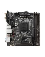 B360IGPROAC MSI B360I GAMING PRO AC Socket LGA 1151 Intel B360 Chipset 8th Generation Core Processors Support DDR4 2x DIMM 4x SATA 6.0Gb/s Mini-ITX Motherboard (Refurbished)