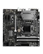B360MBAZOOKA MSI Socket LGA 1151 Intel B360 Chipset 8th Generation Core i7 / i5 / i3 / Pentium G / Celeron Processors Support DDR4 4x DIMM 6x SATA 6.0Gb/s Micro-ATX Motherboard (Refurbished) B360M BAZOOKA