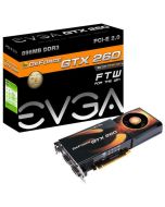 896-P3-1266-ER EVGA Nvidia GeForce GTX 260 FTW Edition 896MB GDDR3 448-Bit PCI-Express 2.0 x16 Video Graphics Card