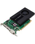 VCQK2000-PB PNY Quadro K2000 2GB 128-Bit GDDR5 Dual Link DVI/ DisplayPort PCI Express 2.0 x16 Video Graphics Card