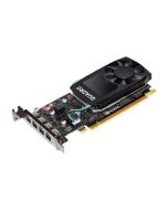 VCQP1000-PB-A1 PNY VCQP1000-PB Nvidia Quadro P1000 4GB GDDR5 128-Bit 4x Mini DisplayPort PCI-Express 3.0 x16 Video Graphics Card