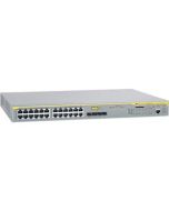 AT-X600-24TS Allied Telesis Switch 24-Ports Ethernet Fast Ethernet Gigabit Ethernet 1000 Mbps E (Refurbished)