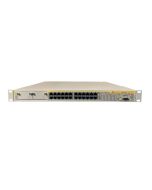 AT-8524POE-10 Allied Telesis 10/100Base-TX x 24 ports PoE Fast Ethernet Layer 2+ Switch with 2 Gigabit Expansion Bays (Refurbished)