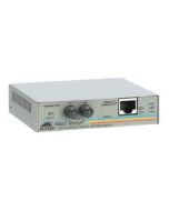 AT-FS201-60 Allied Telesis AT-FS201 Media Converter 1 x RJ-45 1 x ST 10/100Base-TX 100Base-FX External Rack-mountable Wall-mountable