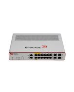 ICX6430-C12 Brocade 1Gbps 12-Ports Compact Switch 4 PoE+ 68W total 2-Ports 10/100 1 SFP, Fanless (Refurbished)