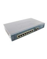 WS-C2940-8TF-S Cisco Catalyst 2940 Series 8-Ports RJ-45 100Mbps 10Base-T/100Base-TX Fast Ethernet Switch with 1x MT-RJ SFP and 1x 100Base-FX Ports (Refurbished)