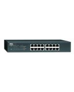 RF047 Dell Powerconnect 2216 16-Ports 10/100Base-T Manageable Layer 2 Rack-mountable 1U Fast Ethernet Switch (Refurbished)